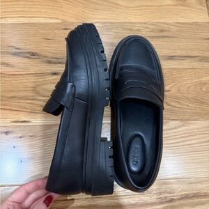 Quince Italian Leather Chunky Loafers For Women